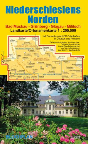 Landkarte „Niederschlesiens Norden“