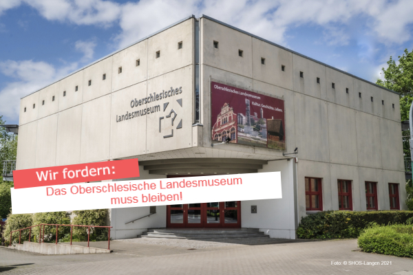 Oberschlesisches Landesmuseum muss bleiben!